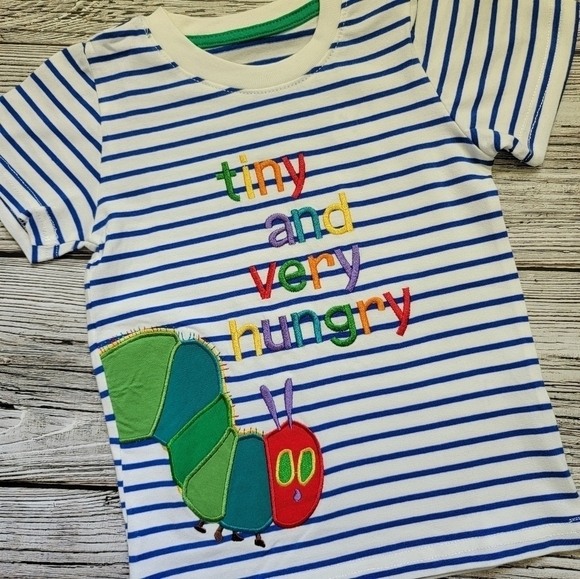 The Very Hungry Caterpillar T-Shirt Back To School Outfit Birthday Outfit - Picture 7 of 8